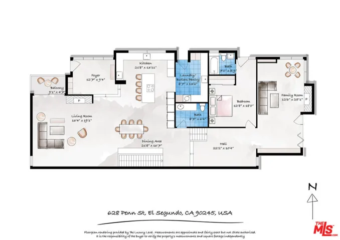 628 Penn Street, El Segundo, California 90245