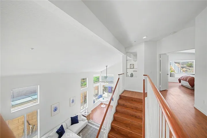 A bright and airy home throughout, enhanced by high ceilings