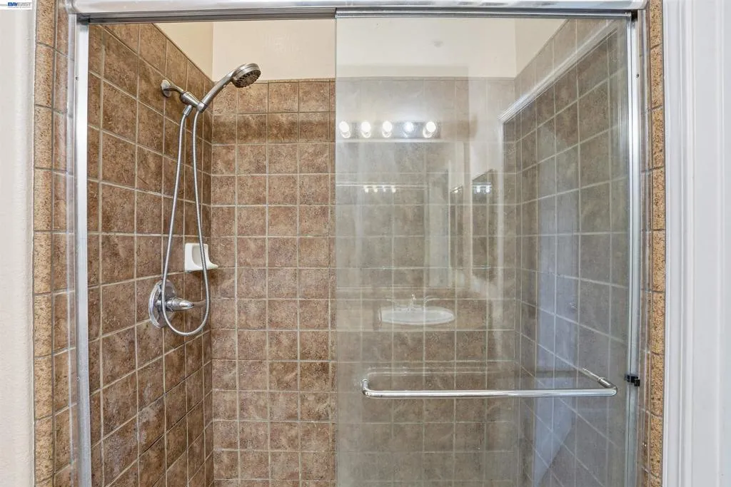 Shower in second bathroom