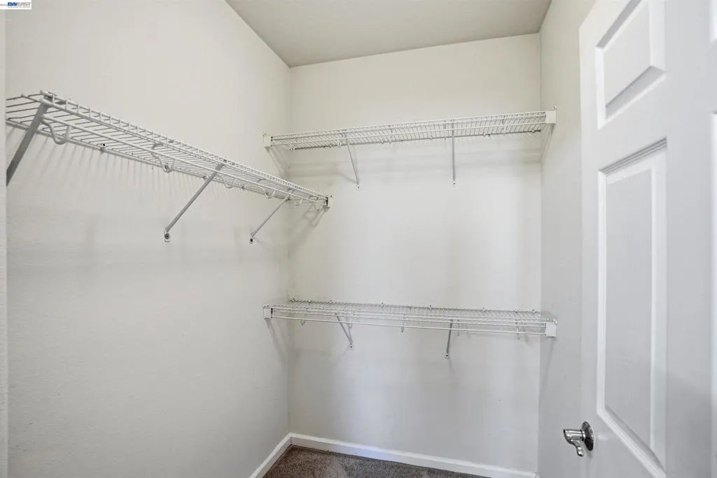 Secondary bedroom closet