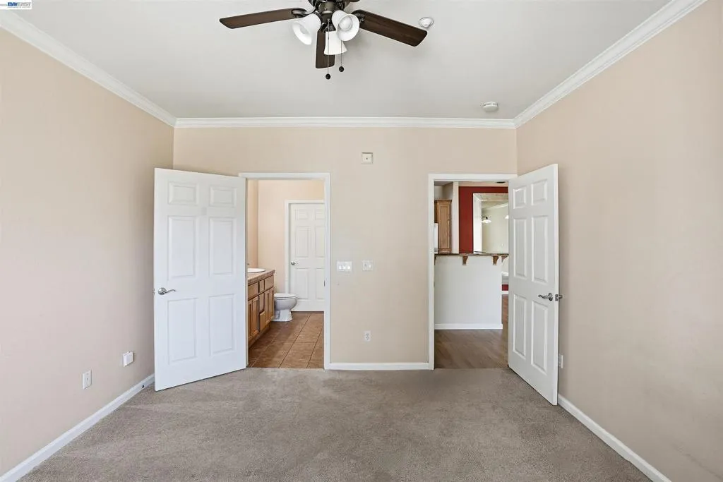 Secondary bedroom  unstaged