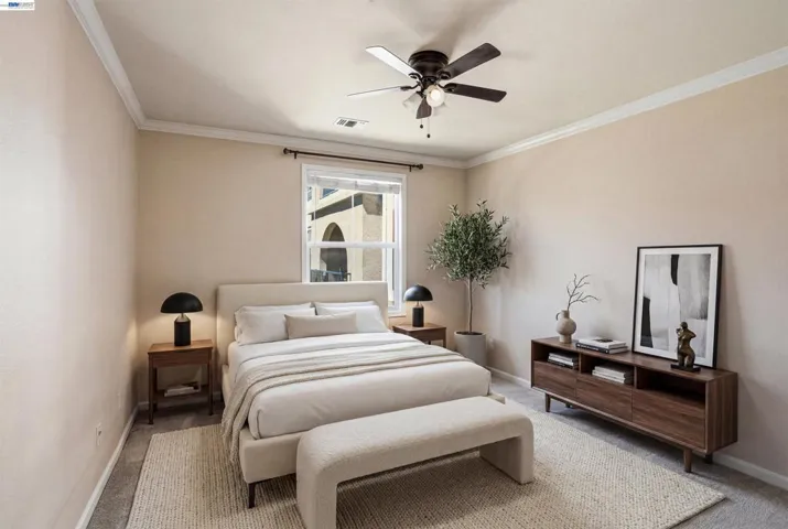 Secondary bedroom virtual staged