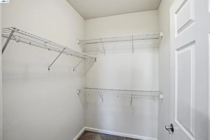 Secondary bedroom closet