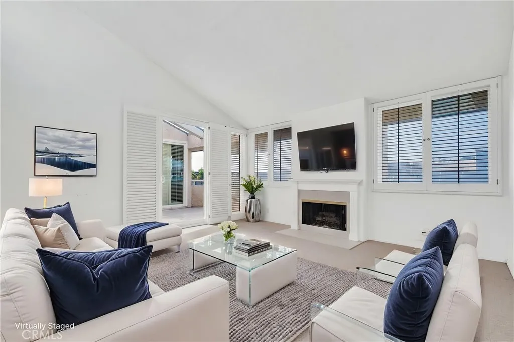  Virtually Staged Living Room