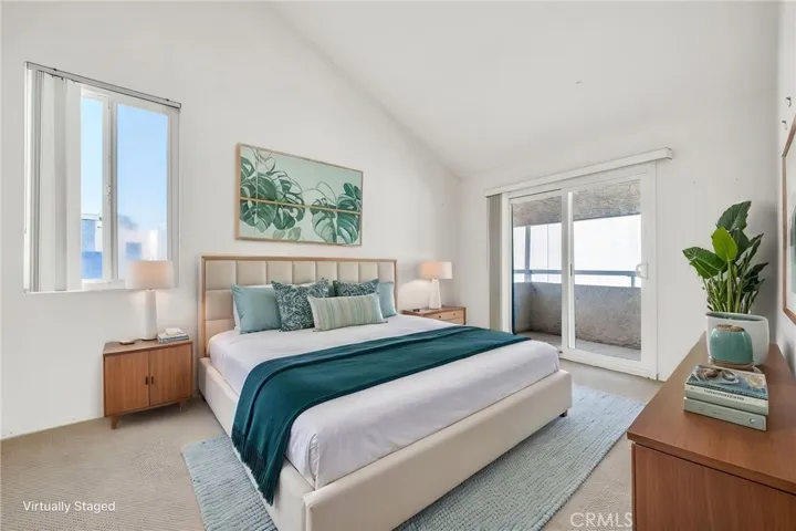 Virtually Staged 2nd bedroom