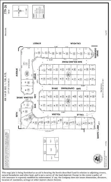 San Rey Map