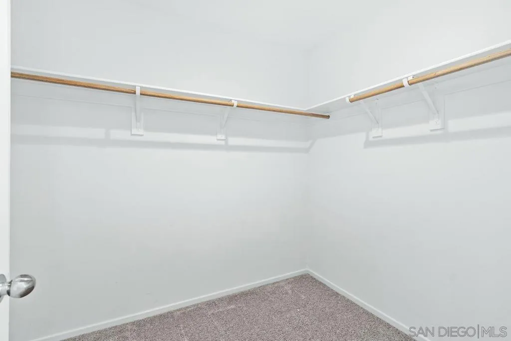 Spacious Primary Walk-In Closet