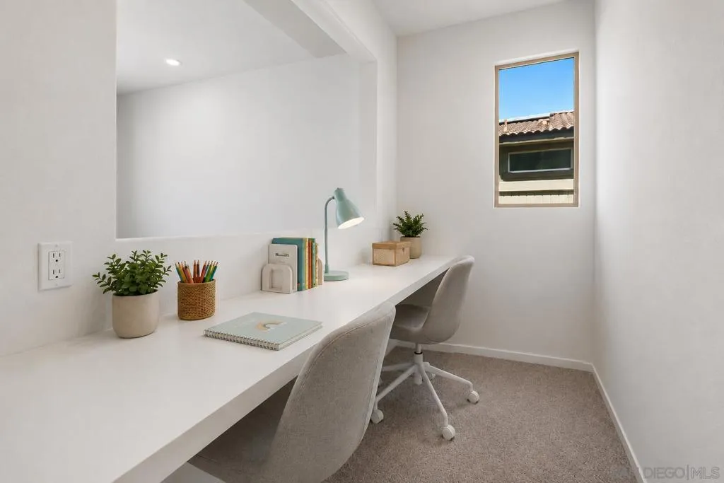 Work Station off Family Room