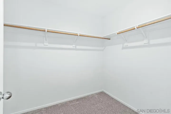 Spacious Primary Walk-In Closet