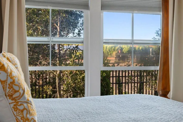 open view from bedroom