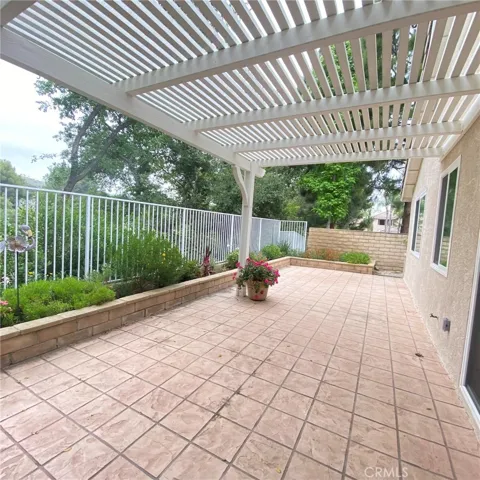 Back patio