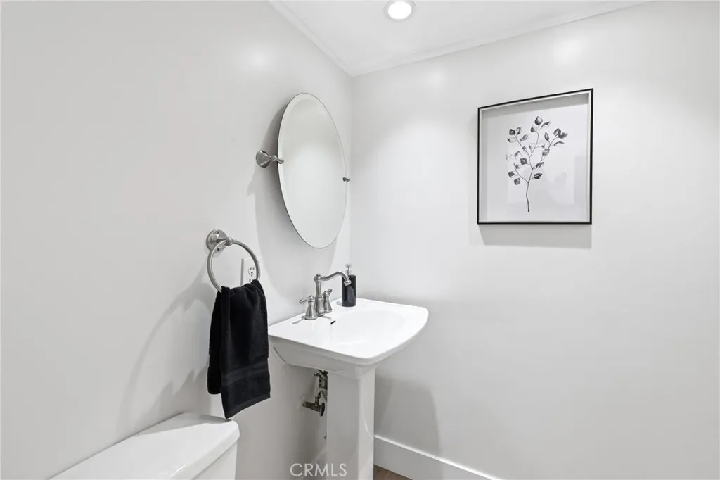 Downstairs half bath
