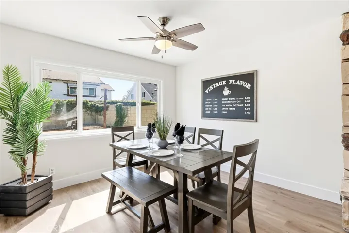 Dining area