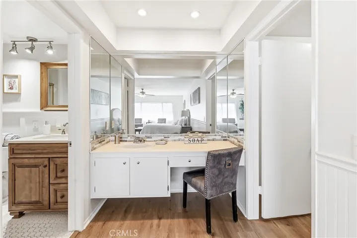Primary bedroom vanity