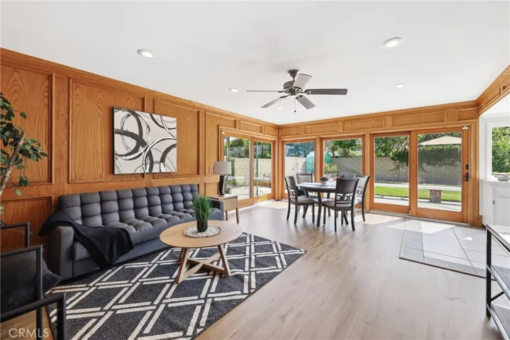 Spacious family room