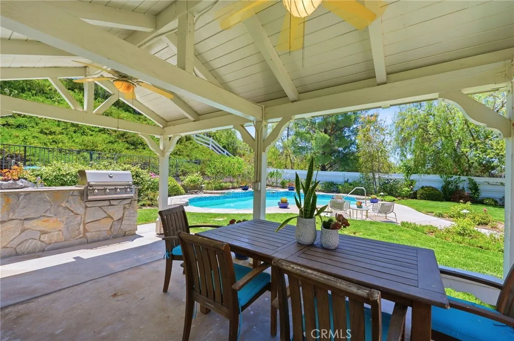Pergola area