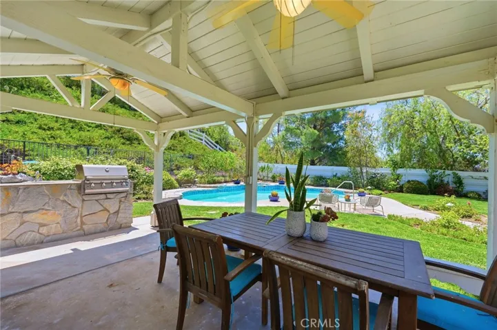Pergola area