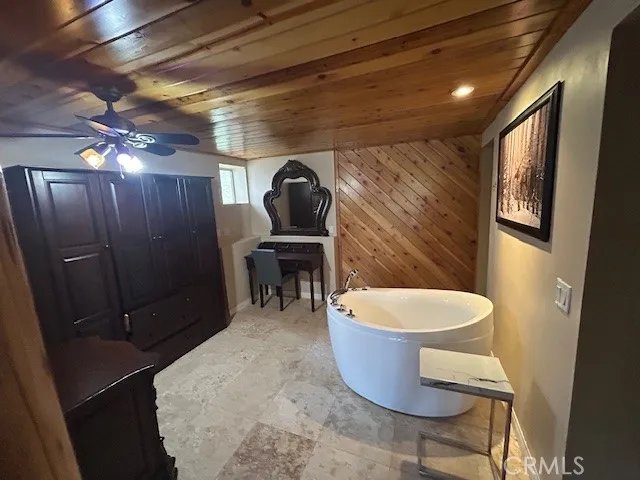 Primary bathroom tub