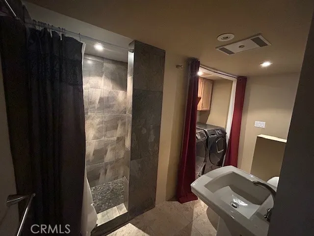 Primary bathroom shower