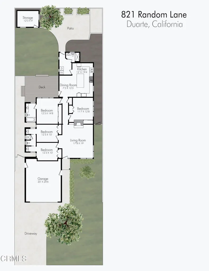 Random-Lane-Floor-Plans