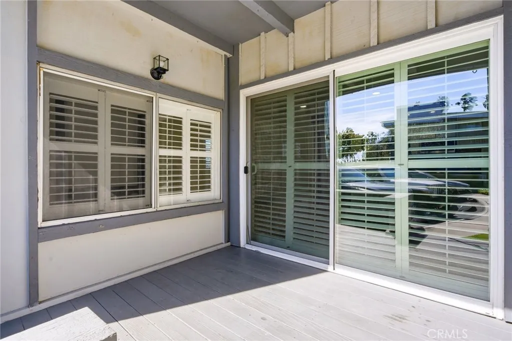 Front patio of the unit