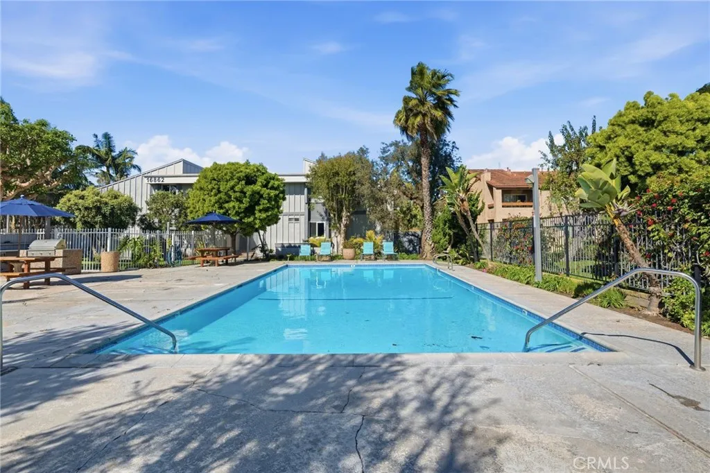 Private community pool

