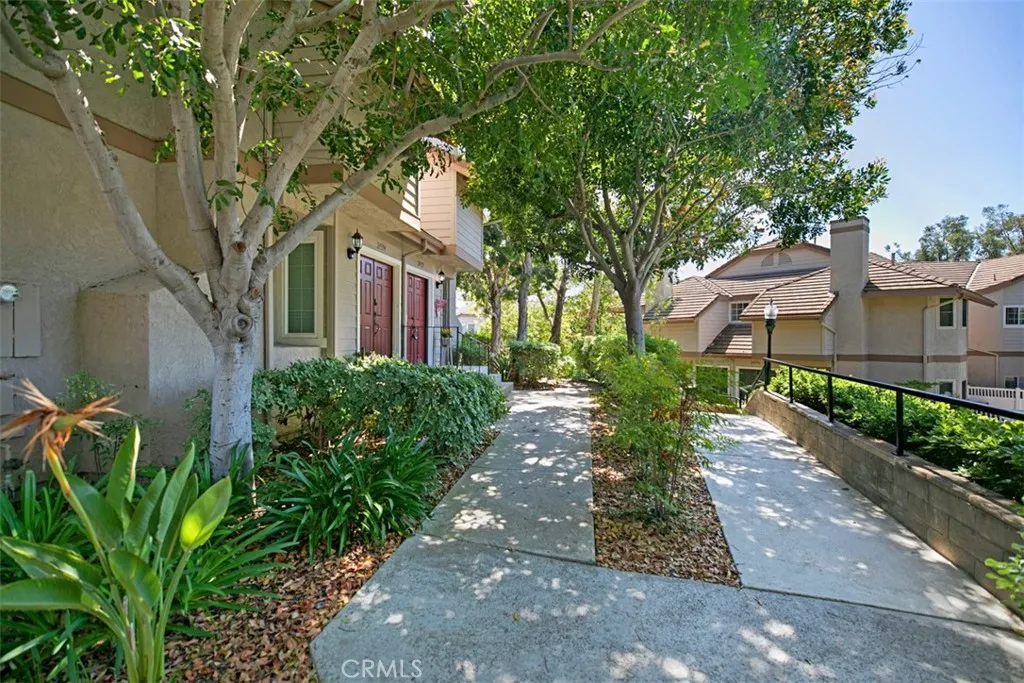 Walk path to your new home.