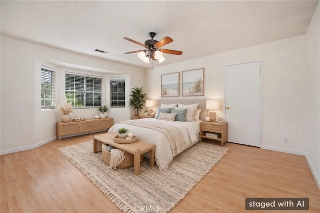 Main Bedroom Staged using AI