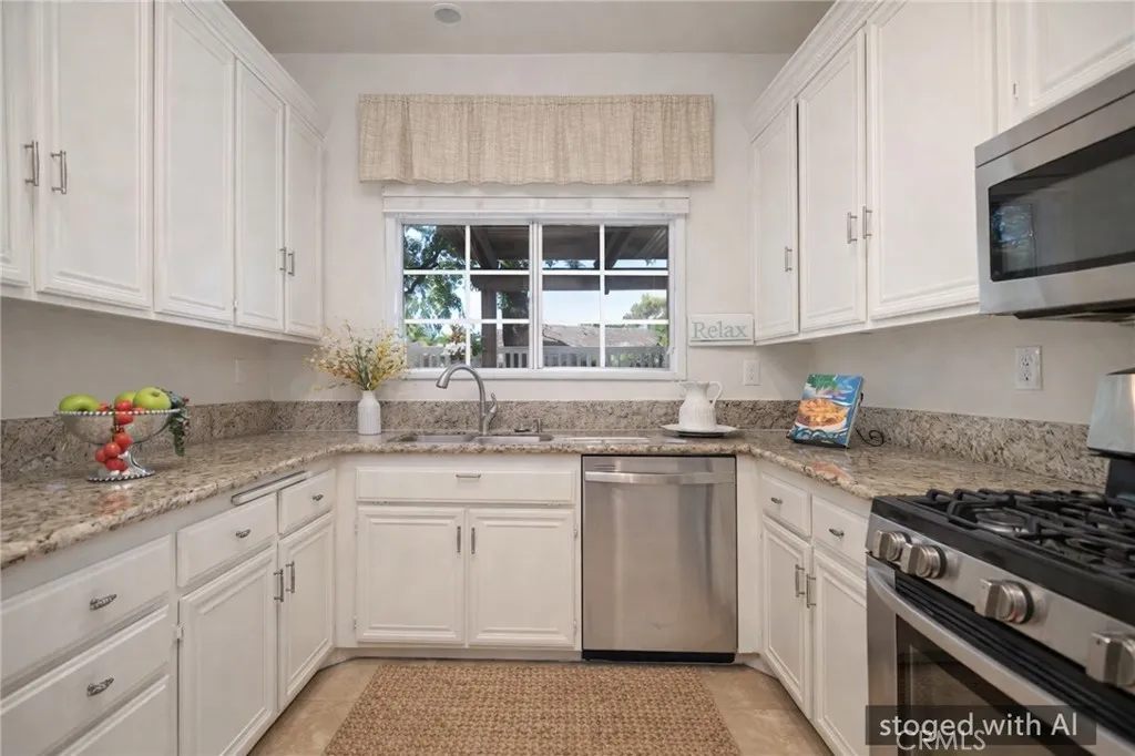 Kitchen Staged using AI