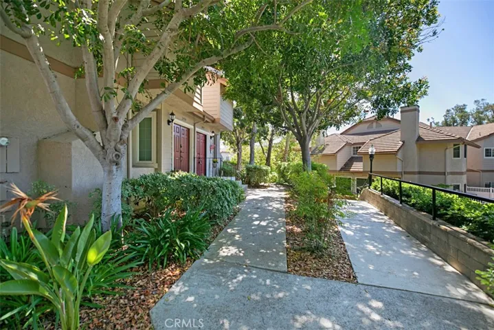 Walk path to your new home.