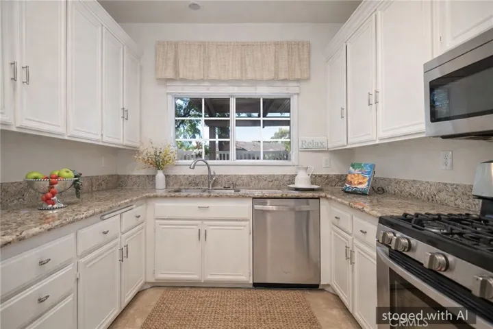 Kitchen Staged using AI