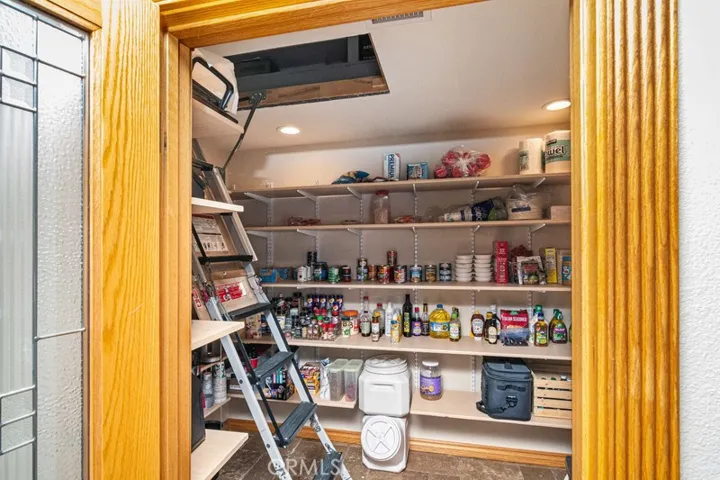 6x10 Pantry with pull down attic storage