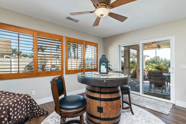 Dining area