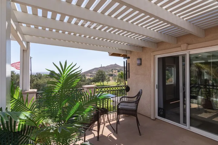 Private balcony