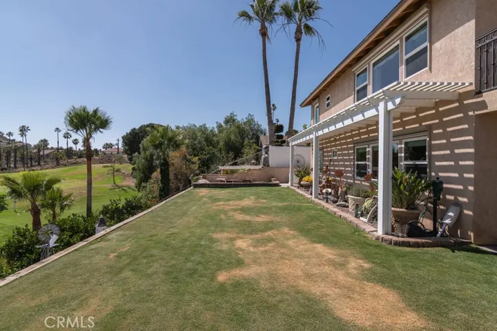 Backyard view