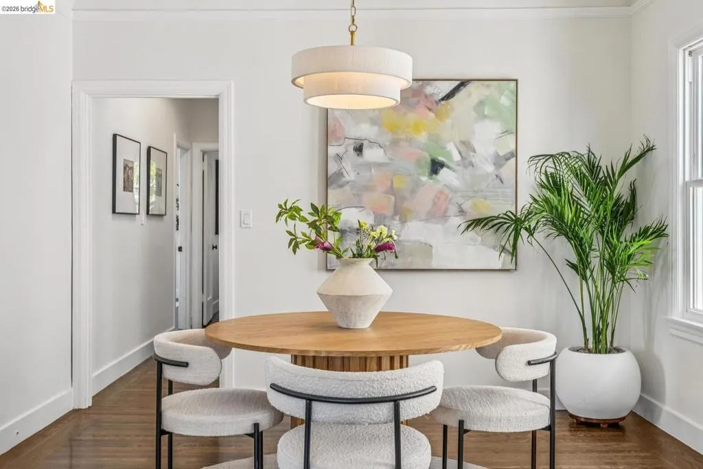 Large formal dining room.