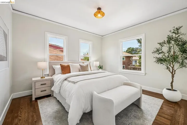 Another bright upstairs bedroom.