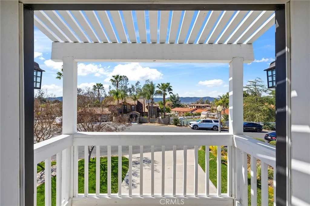 Balcony off master bedroom