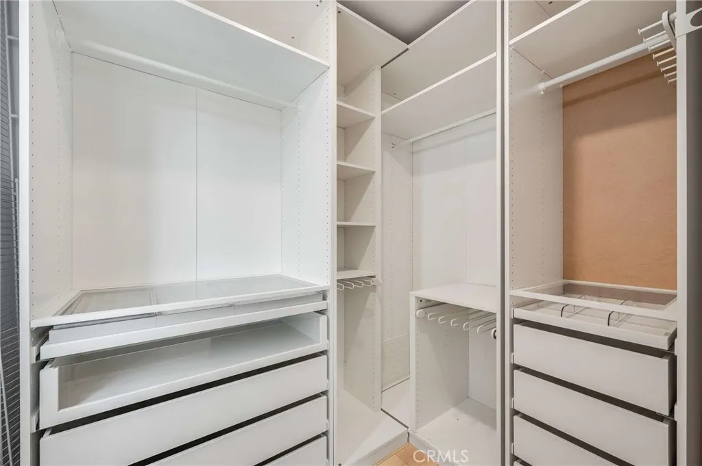 Large walk-in closet