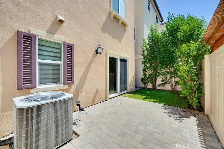 Patio & backyard