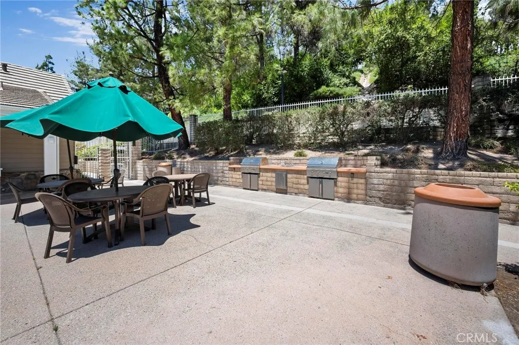 Community BBQ area