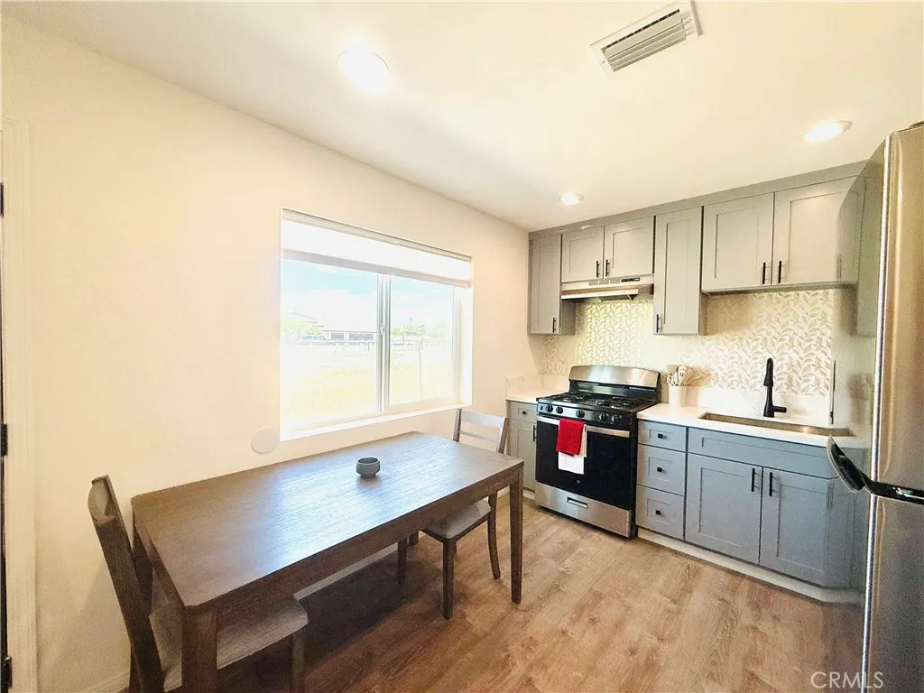 View from kitchen