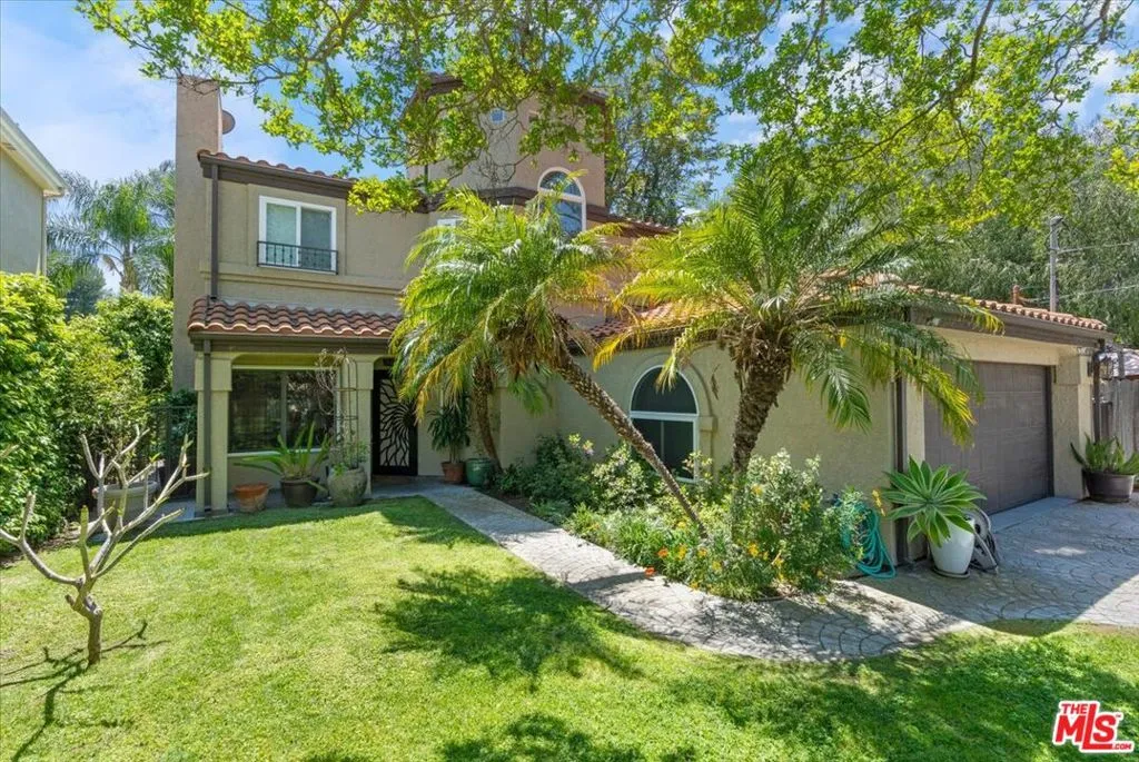 Front home with oversized yard