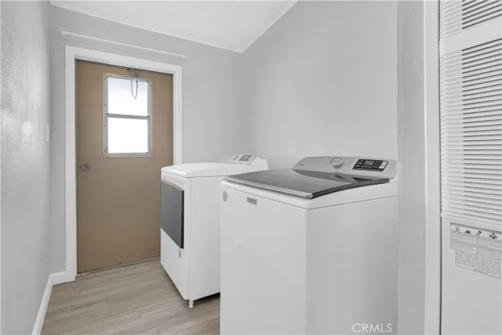 Laundry room.