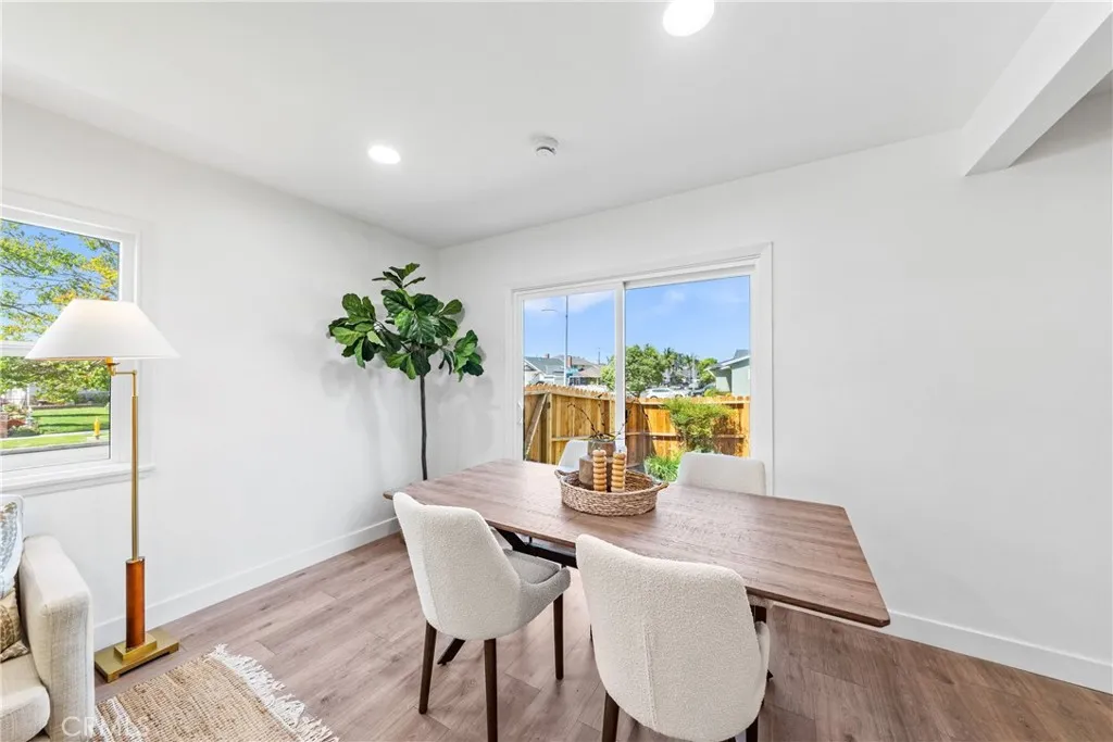 Living & Dining with Direct Access through new sliding door