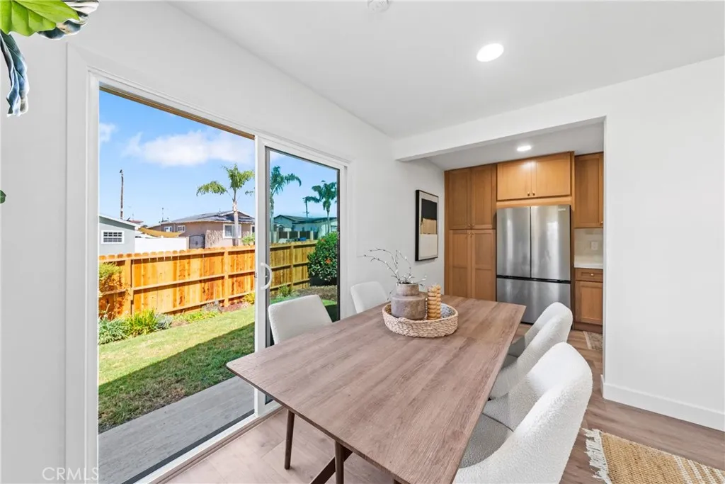 New Sliding Door with Access to Backyard