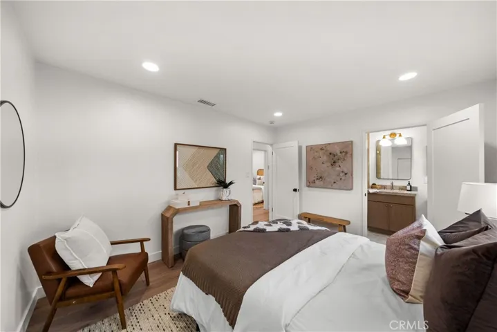 primary bedroom with private ensuite