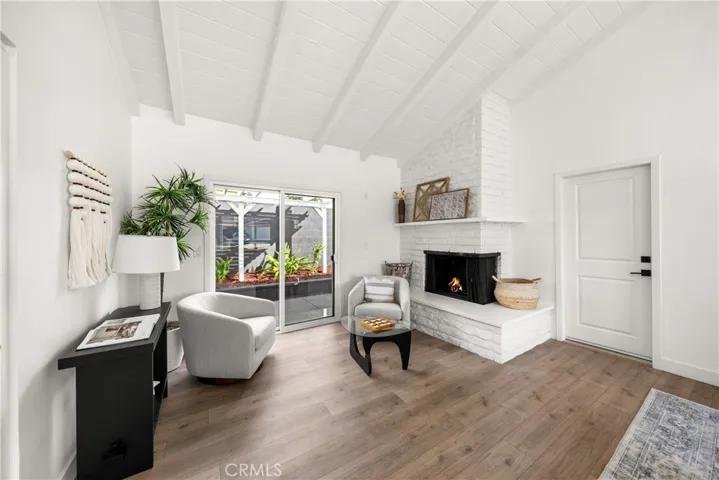 Family Room & Cozy Fireplace