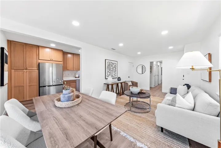 Living Room and Kitchen
Entrance