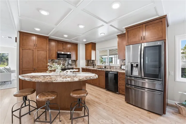 open concept kitchen
